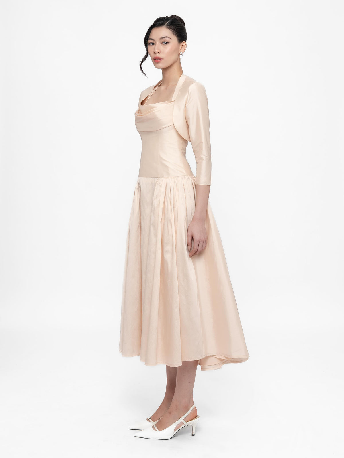 Paula Drape Dress