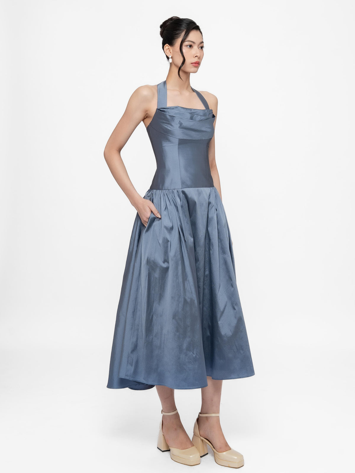 Paula Drape Dress