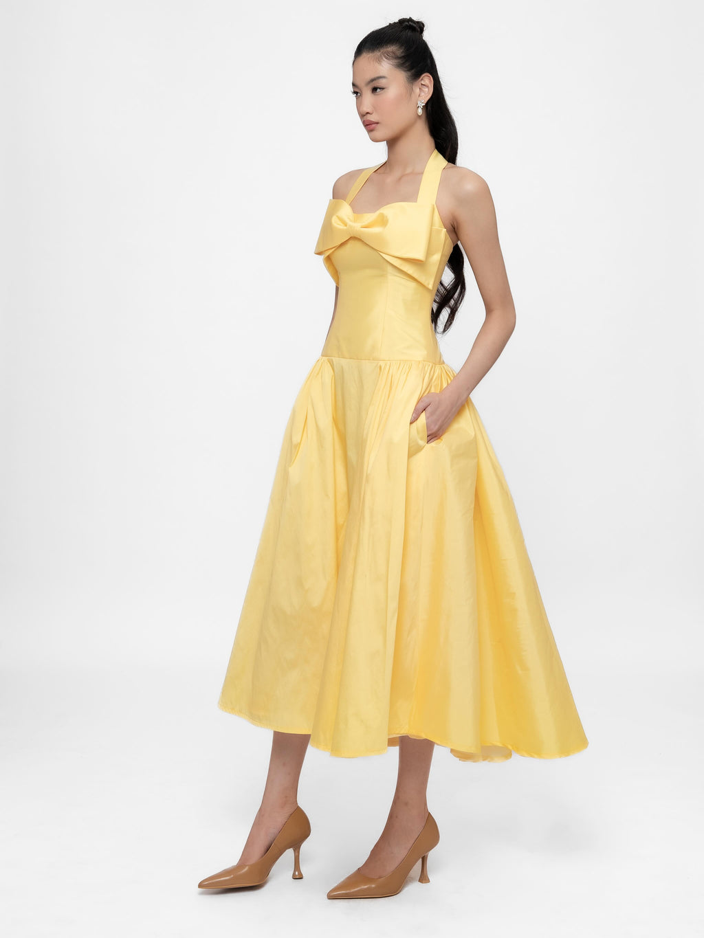 Paula Drape Dress